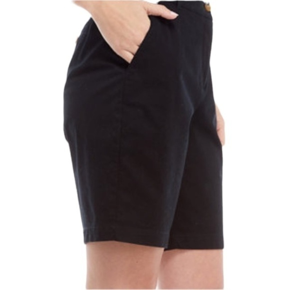 Kim Rogers Solid Twill Shorts